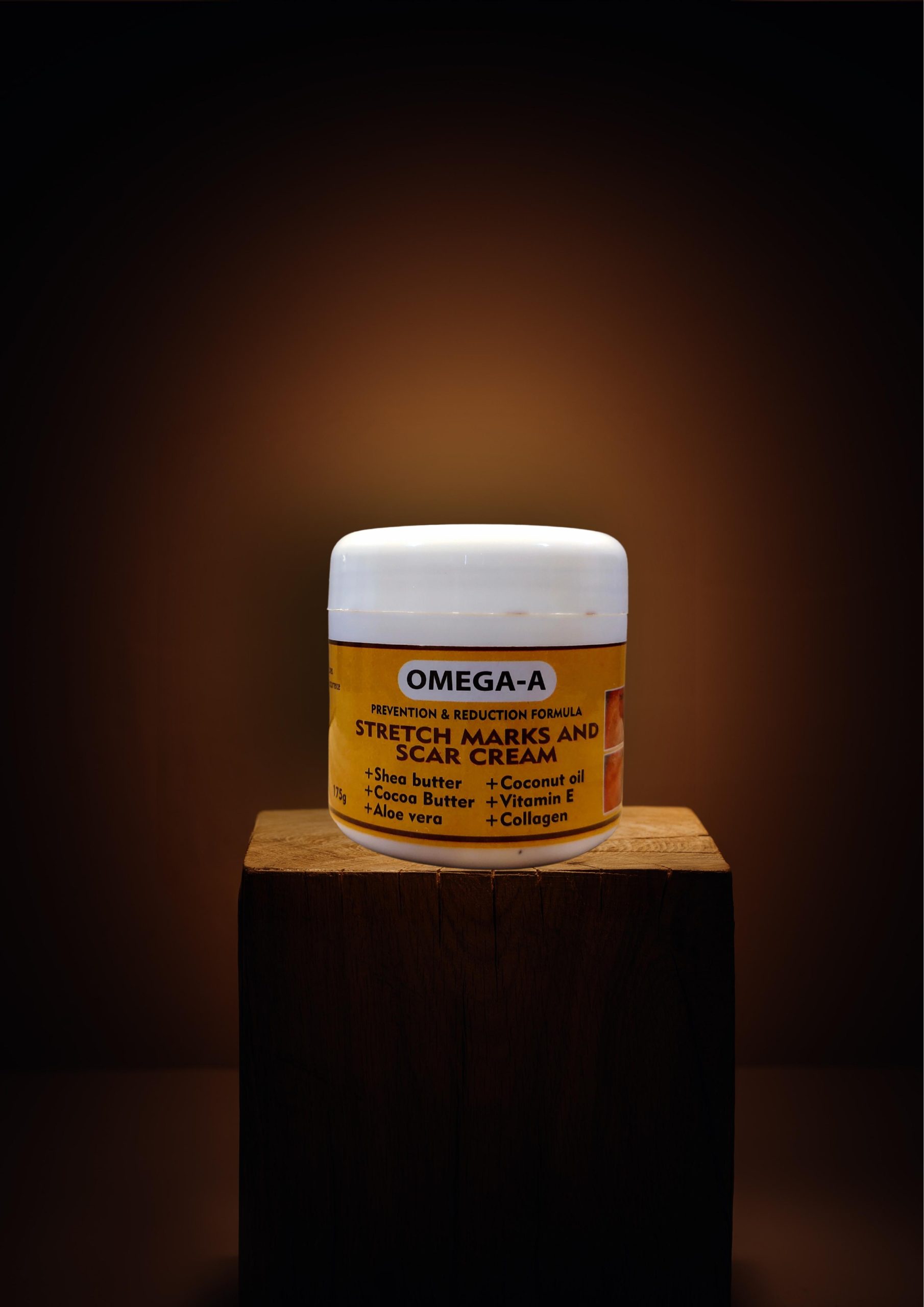 . Omega-A Stretch Marks Cream